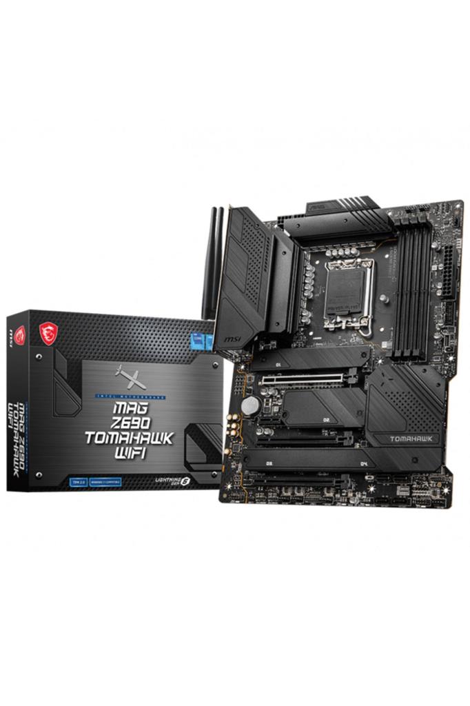 MSI Mag Z690 Tomahawk Wi-Fi Intel LGA1700 DDR5 ATX Anakart Outlet