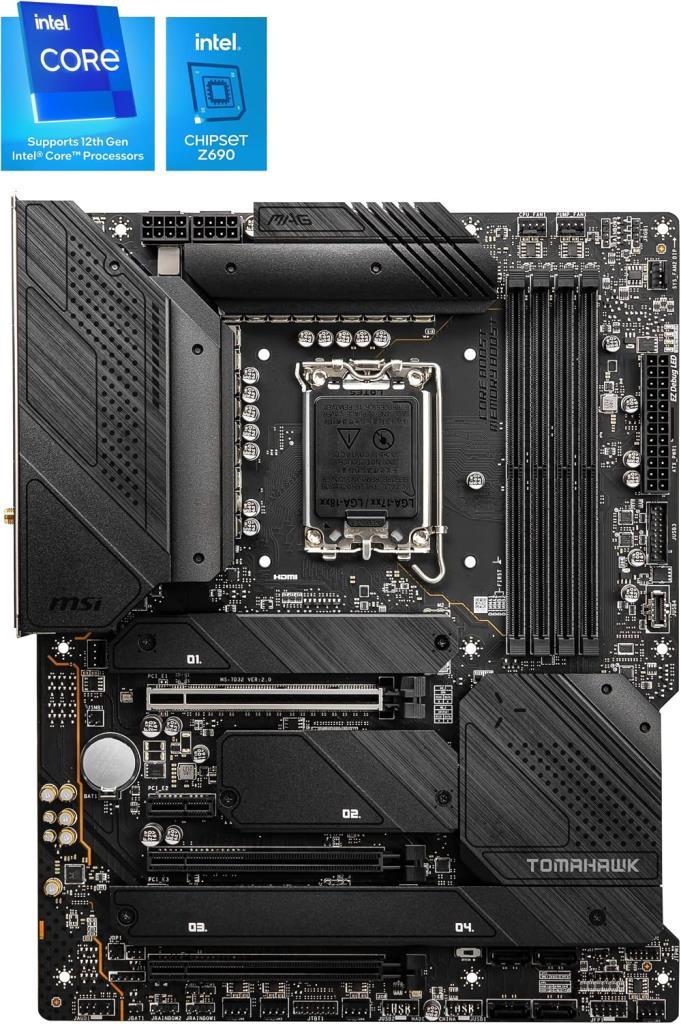 MSI MAG Z690 Tomahawk Wi-Fi Intel LGA1700 DDR4 ATX Anakart