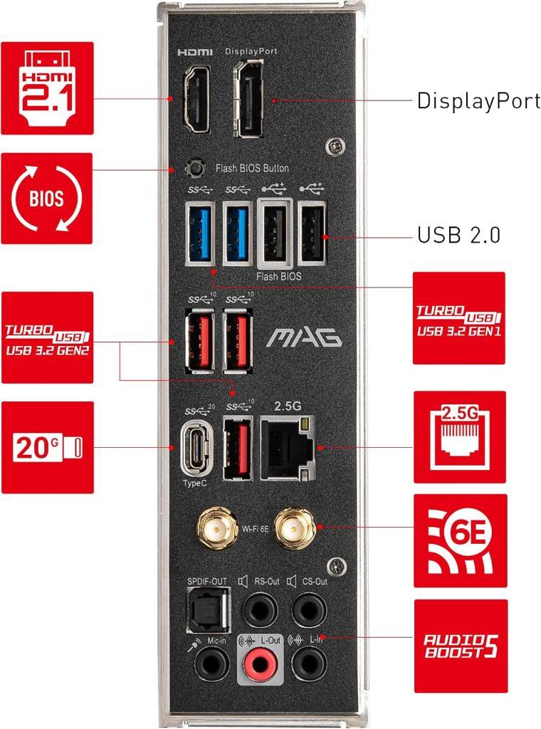 MSI MAG Z690 Tomahawk Wi-Fi Intel LGA1700 DDR4 ATX Anakart