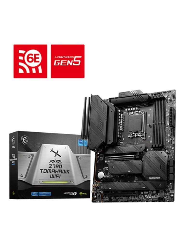 MSI MAG Z790 Tomahawk Wi-Fi Intel LGA1700 DDR5 ATX Anakart Outlet