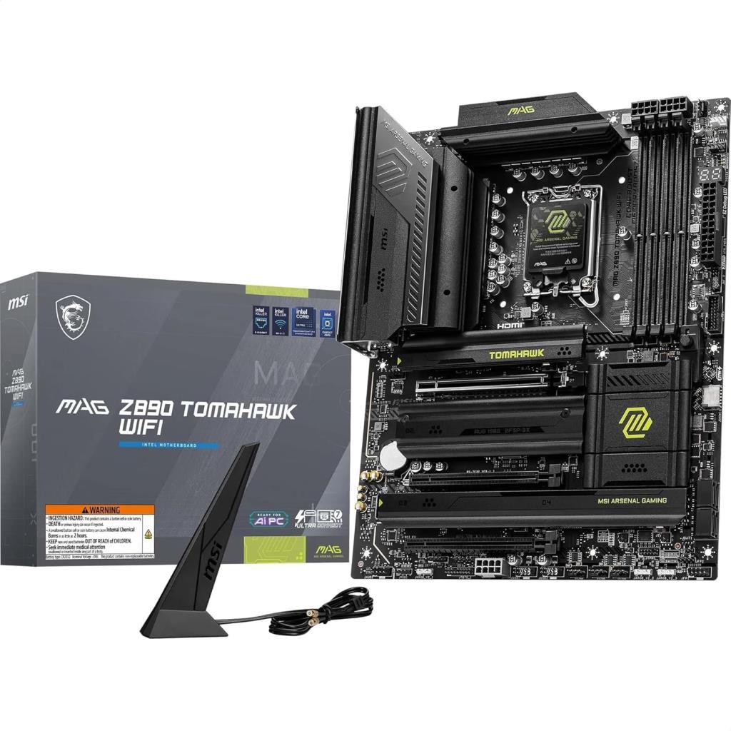 MSI MAG Z890 Tomahawk Wi-Fi Intel LGA1851 DDR5 ATX Anakart