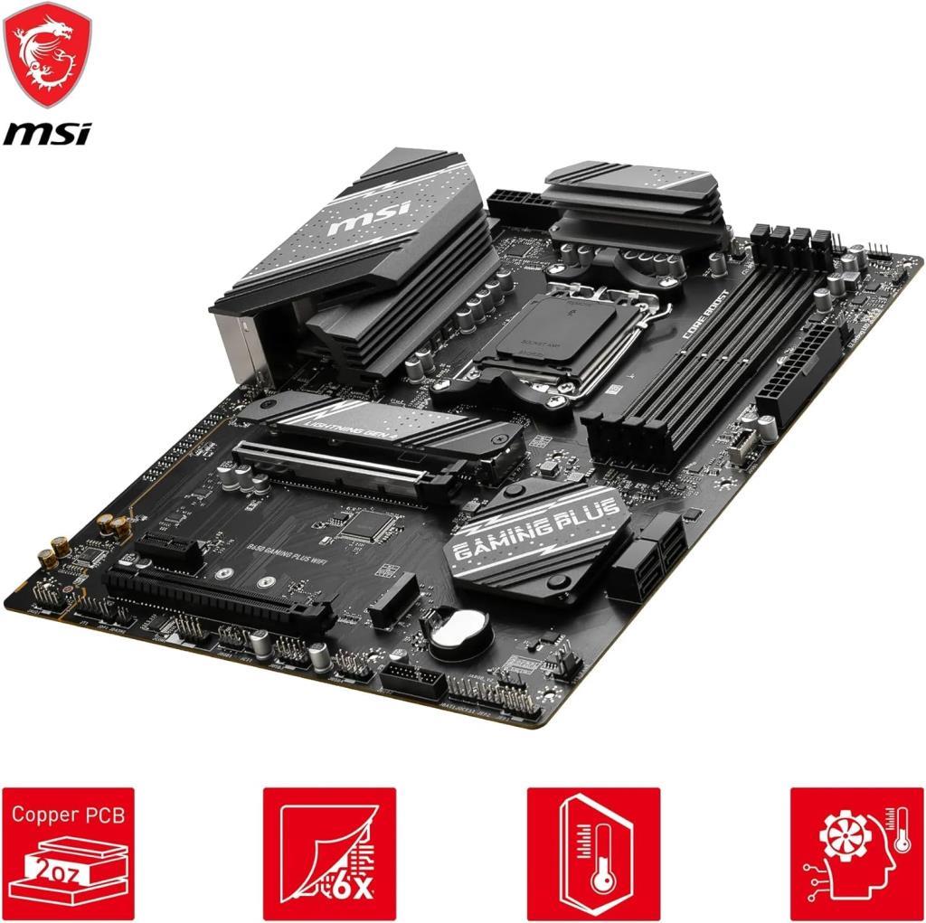 MSI B650 Gaming Plus Wi-Fi AMD AM5 DDR5 ATX Anakart - Outlet