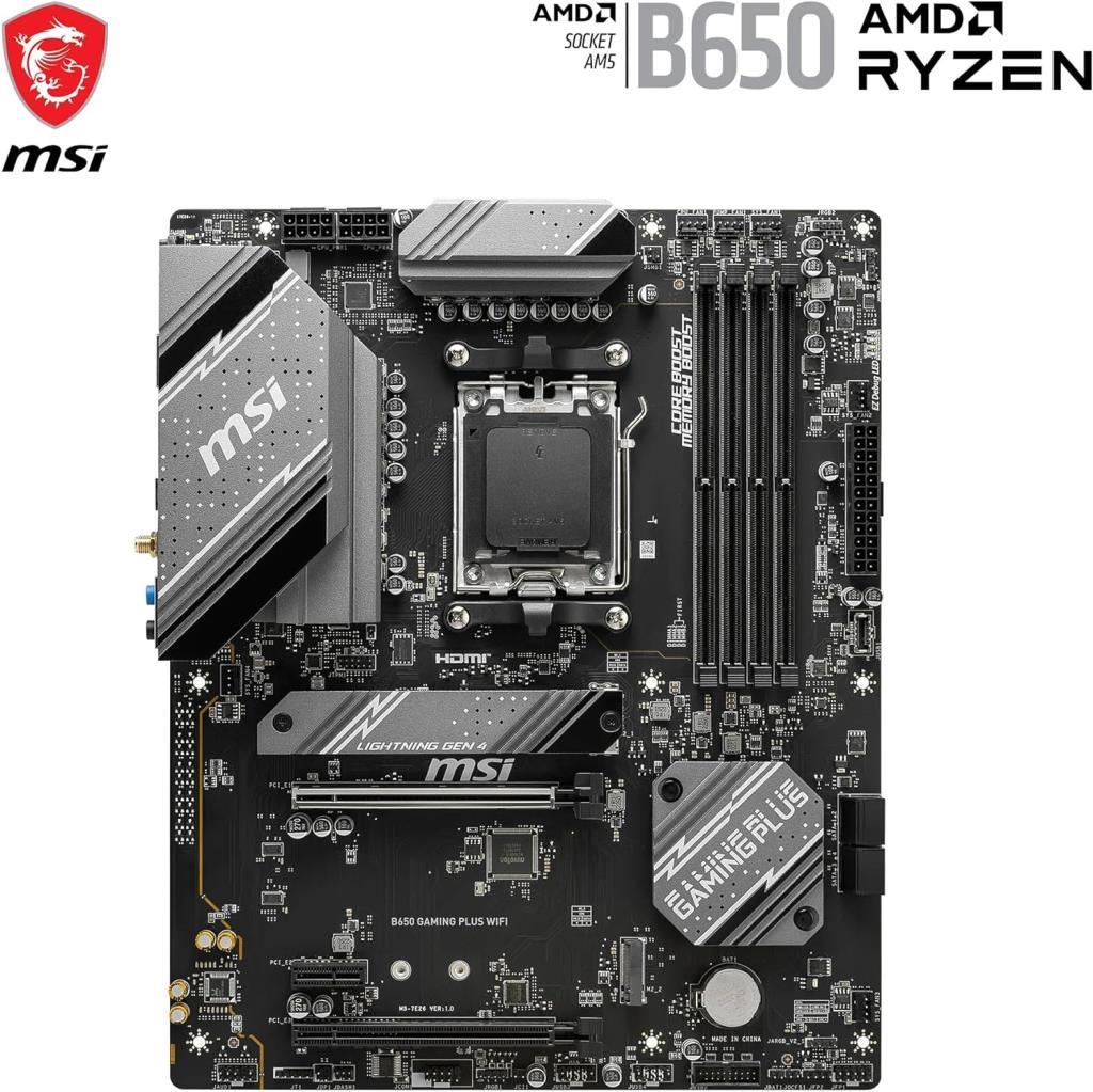 MSI B650 Gaming Plus Wi-Fi AMD AM5 DDR5 ATX Anakart - Outlet