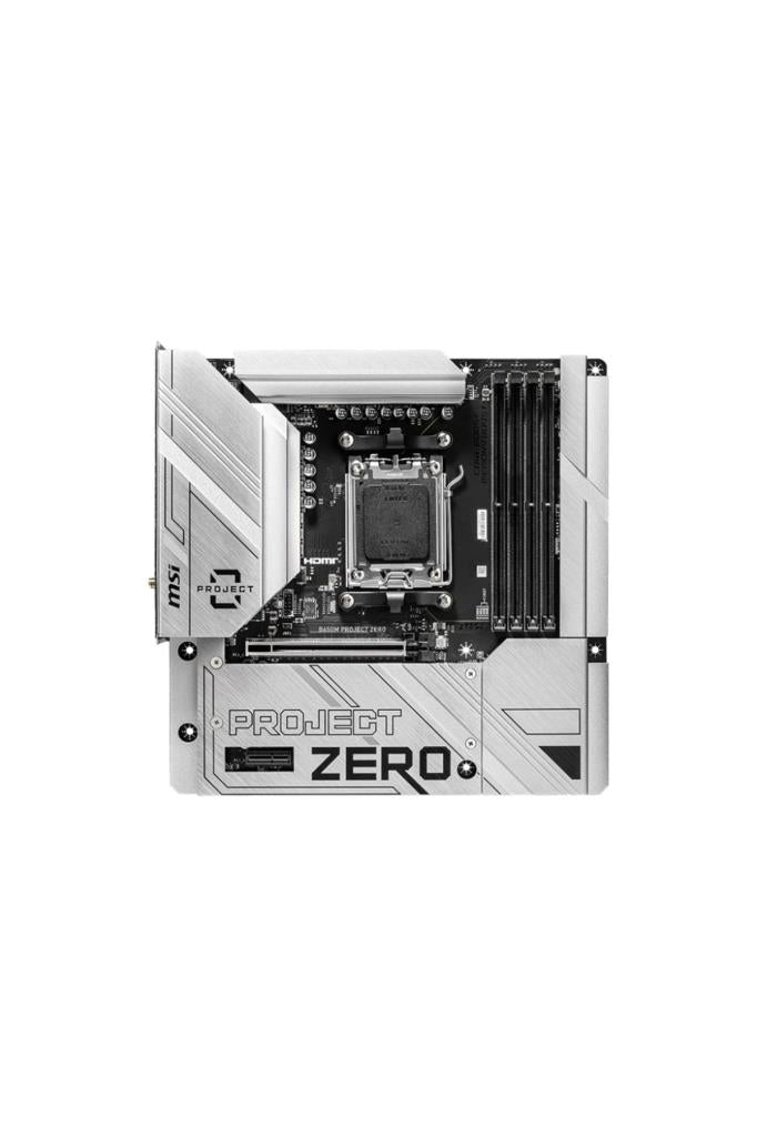 MSI B650M Project Zero AMD AM5 DDR5 Micro ATX Anakart Outlet