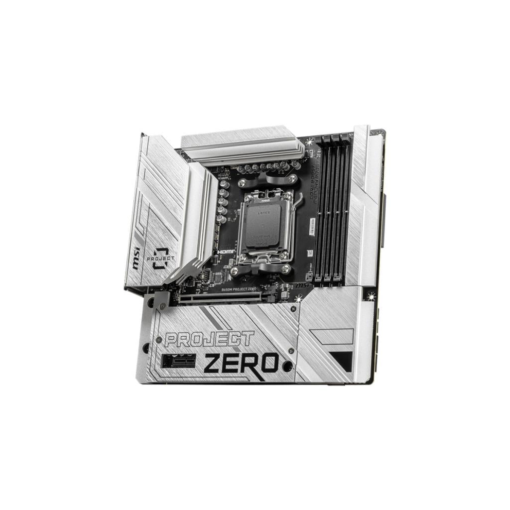 MSI B650M Project Zero Wi-Fi AMD AM5 DDR5 Micro ATX Anakart