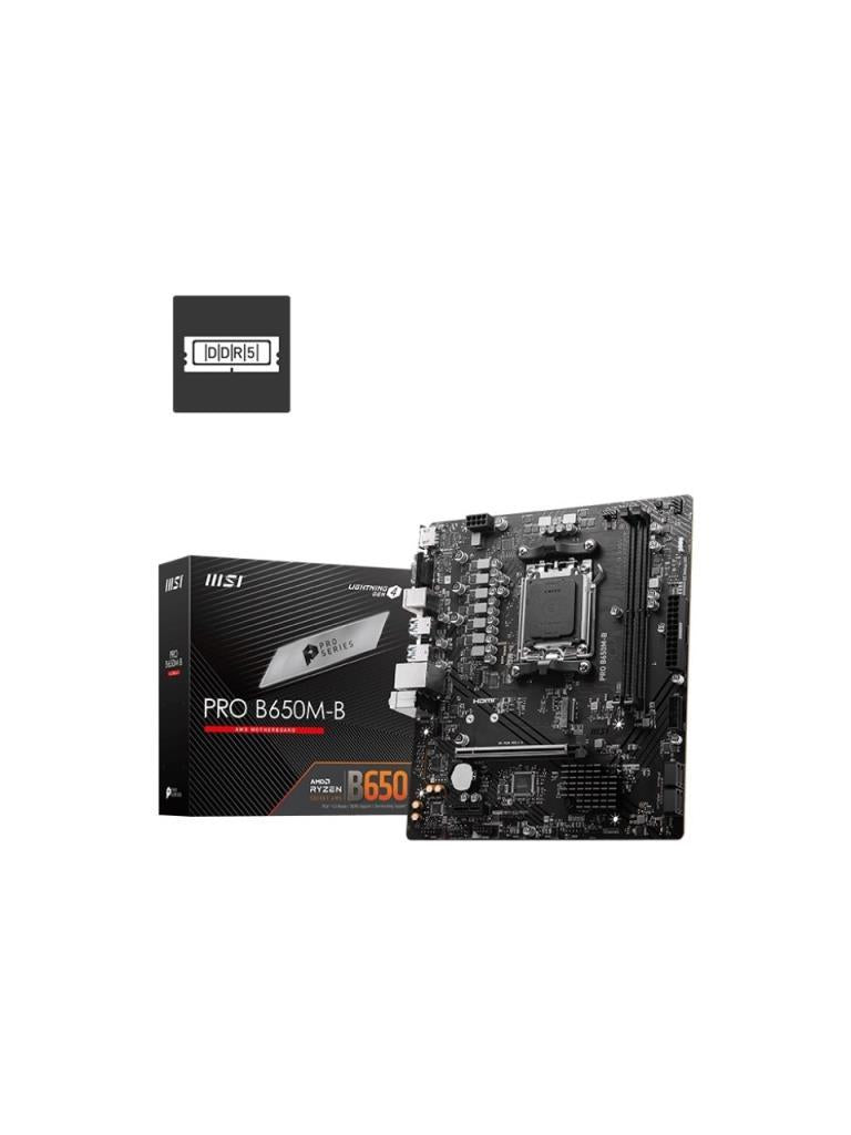 MSI Pro B650M-B AMD AM5 DDR5 Micro ATX Anakart