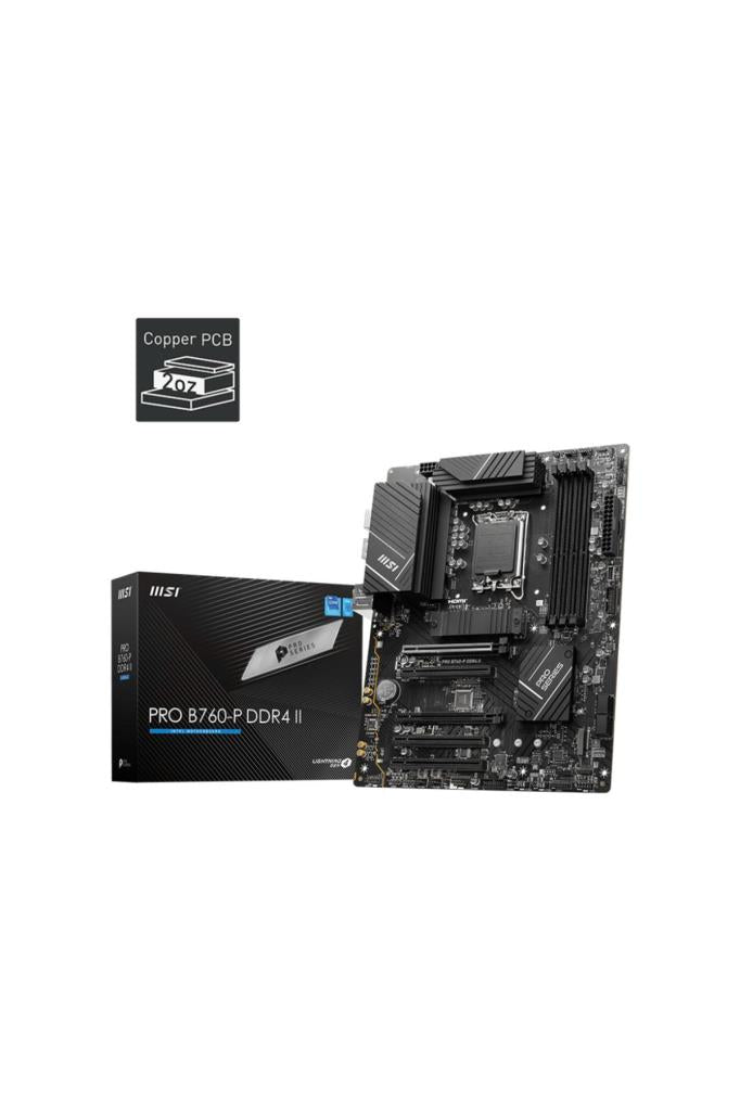MSI Pro B760-P II Intel LGA1700 DDR4 ATX Anakart Teşhir