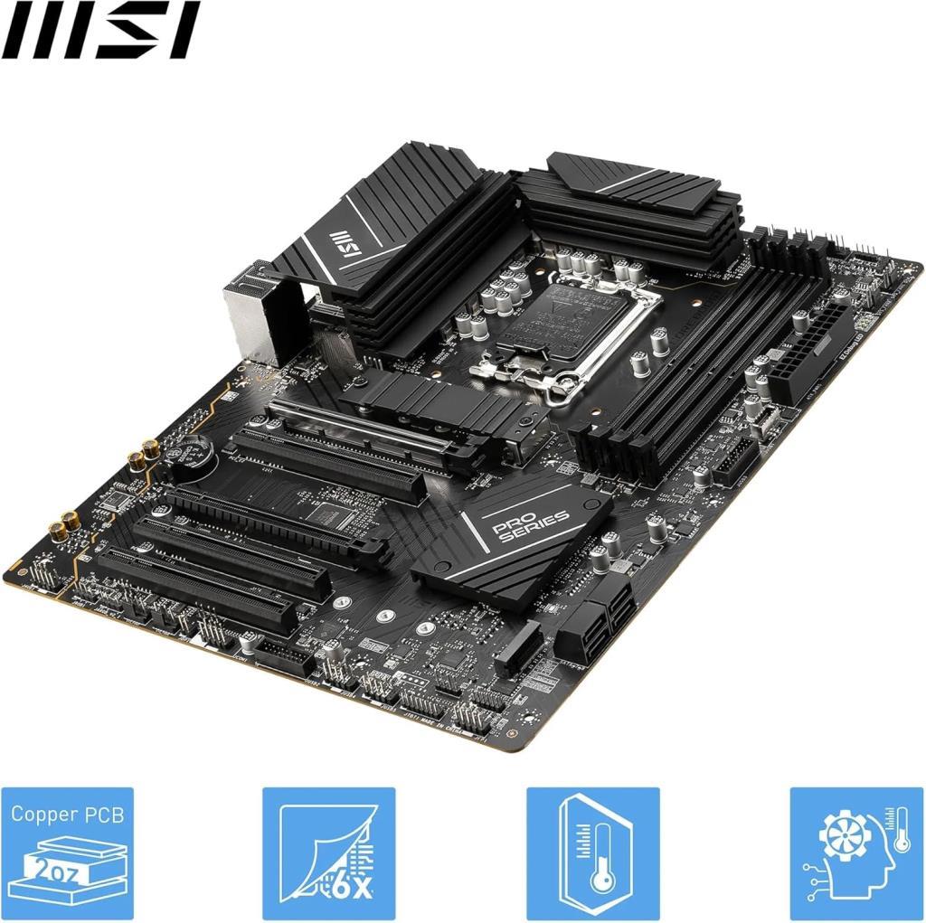 MSI Pro B760-P II Intel LGA1700 DDR4 ATX Anakart - OUTLET