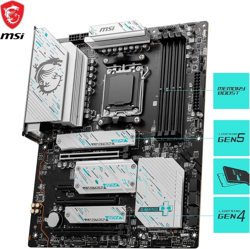 MSI X670E Gaming Plus Wi-Fi AMD AM5 DDR5 ATX Anakart Outlet