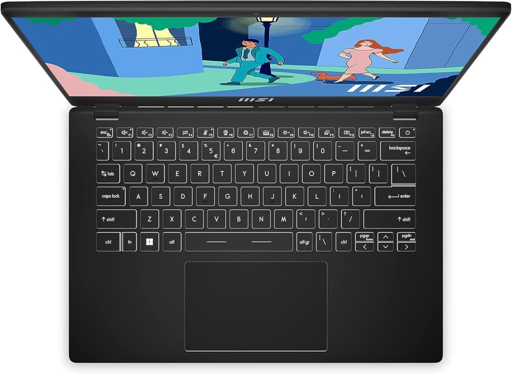 MSI Modern 14 C12MO-1039XTR i7-1255U 16 GB 512 GB SSD Iris Xe Graphics 14" Full HD Notebook