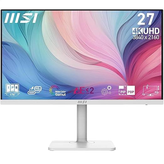 MSI Modern MD272UPSW 27" 4 ms 4K Pivot IPS 60 Hz Monitör