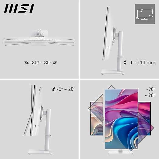 MSI Modern MD272UPSW 27" 4 ms 4K Pivot IPS 60 Hz Monitör