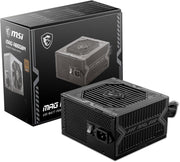 MSI MAG A650BN ATX PC güç kaynağı (650 Watt, modüler değil, 80 Plus Bronz, siyah) Teşhir