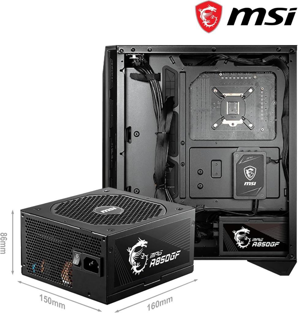 MSI MPG A850GF 850 W Power Supply