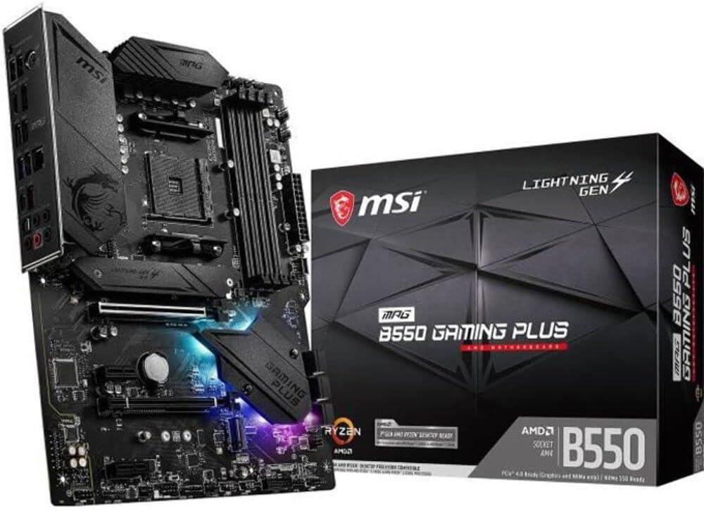 MSI Mpg B550 Gaming Plus AMD AM4 DDR4 ATX Anakart Outlet