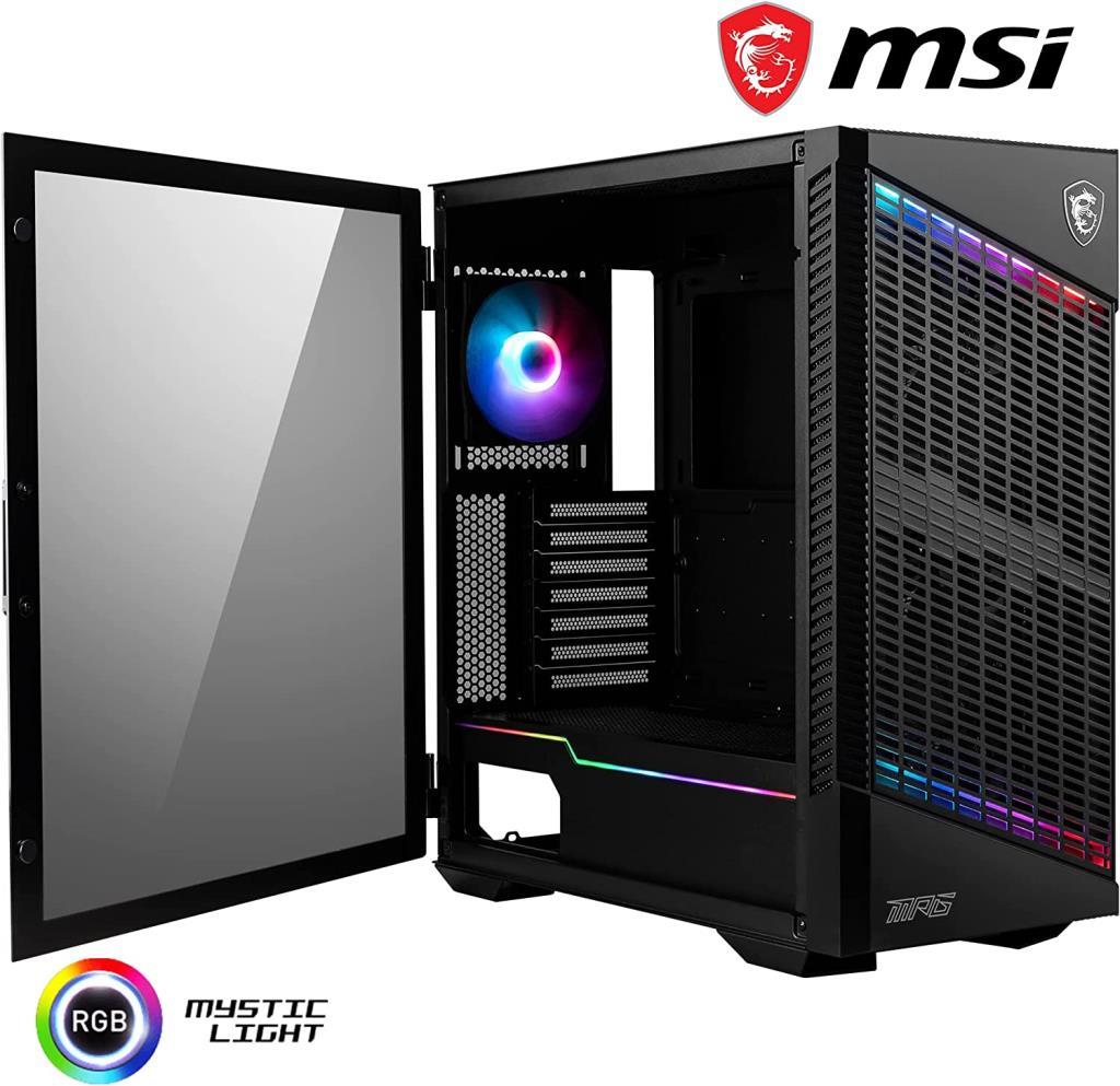 MSI MPG VELOX 100P AIRFLOW Temperli Cam Gaming Bilgisayar Kasası