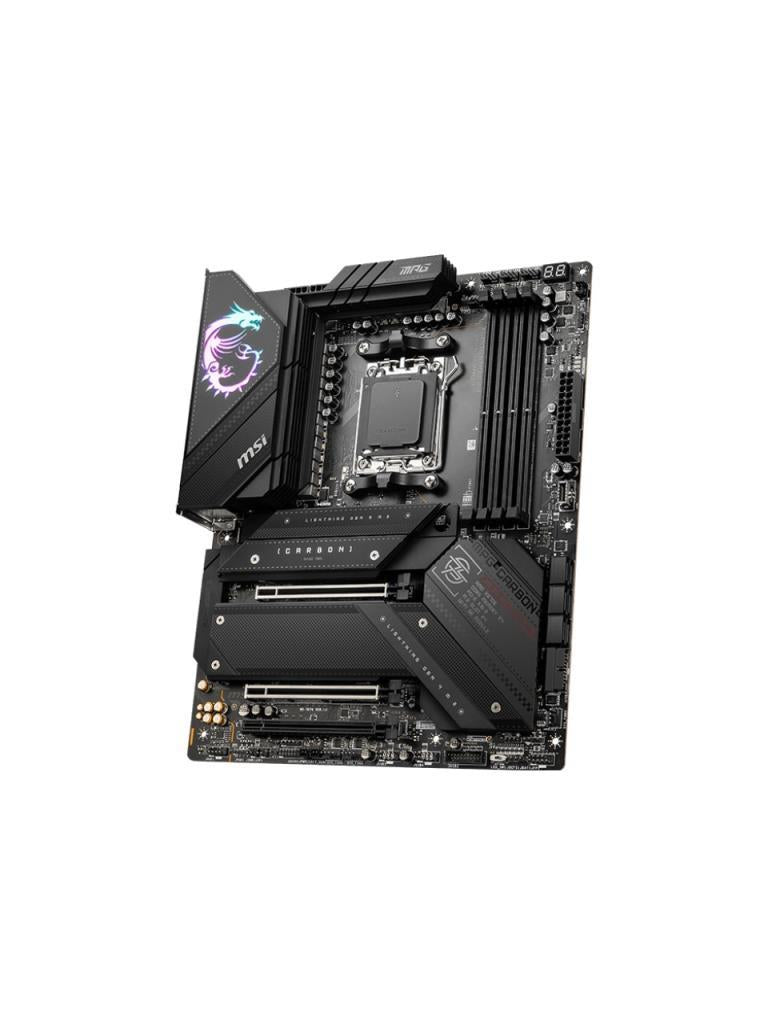 لوحة أم MSI MPG X670E Carbon Wi-Fi AMD AM5 DDR5 ATX - منفذ بيع