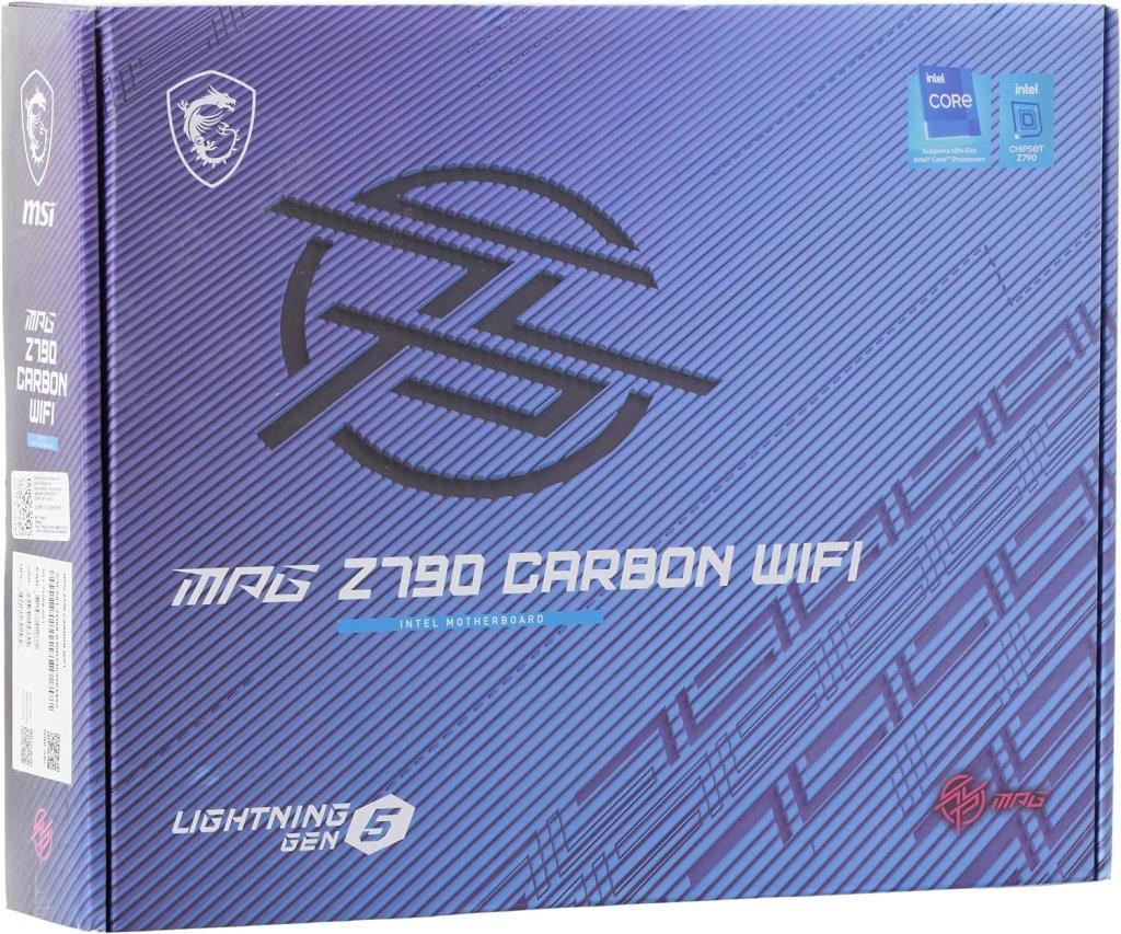 MSI Mpg Z790 Carbon Wi-Fi Intel LGA1700 DDR5 ATX Anakart - Outlet