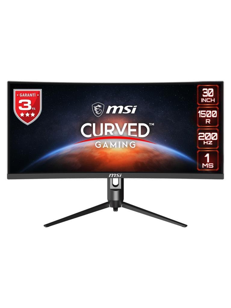 MSI Optix MAG301CR2 29.5" 1 ms WFHD Curved Pivot 200 Hz Oyuncu Monitörü - Teşhir