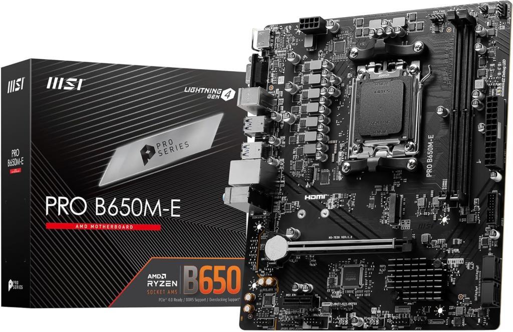 MSI Pro B650M-E AMD AM5 DDR5 Micro ATX Anakart - TEŞHİR