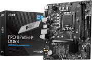 MSI Pro B760M-E Intel LGA1700 DDR4 Micro ATX Anakart Teşhir