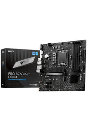 MSI Pro B760M-P D4 Intel LGA1700 DDR4 Micro ATX Anakart Outlet