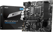 MSI Pro B760M-P Intel LGA1700 DDR5 Micro ATX Anakart