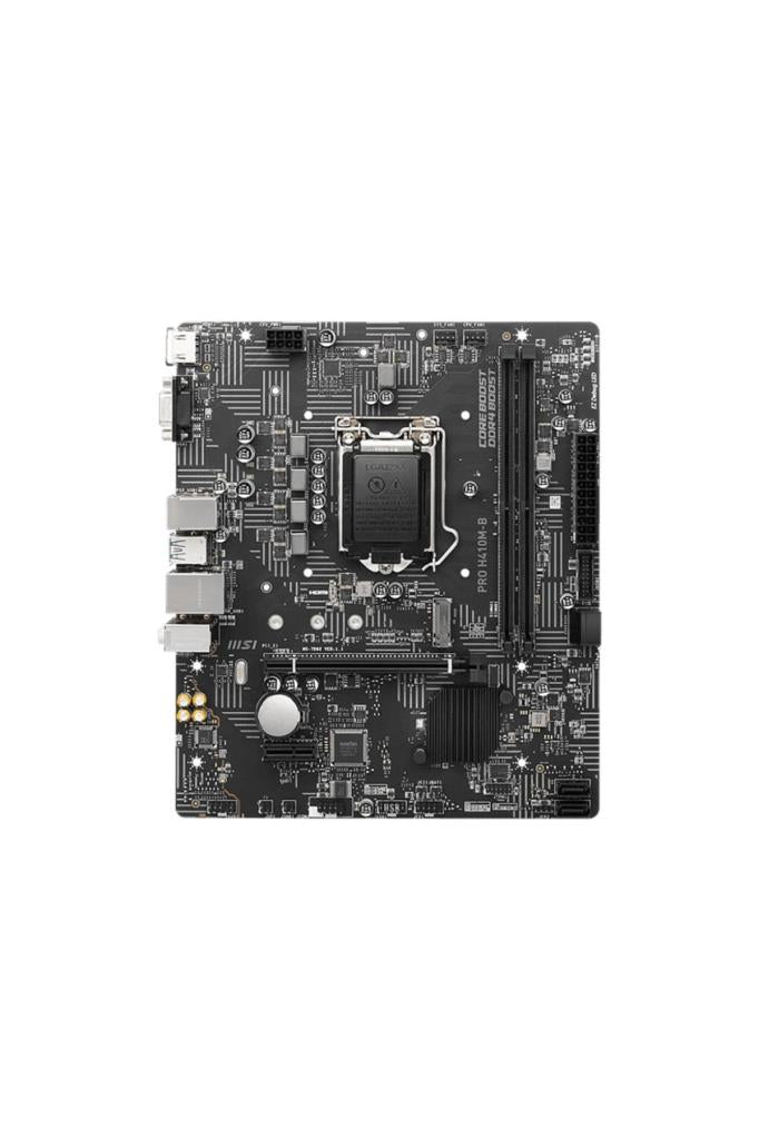 MSI Pro H410M-B Intel LGA1200 DDR4 Micro ATX Anakart Teşhir