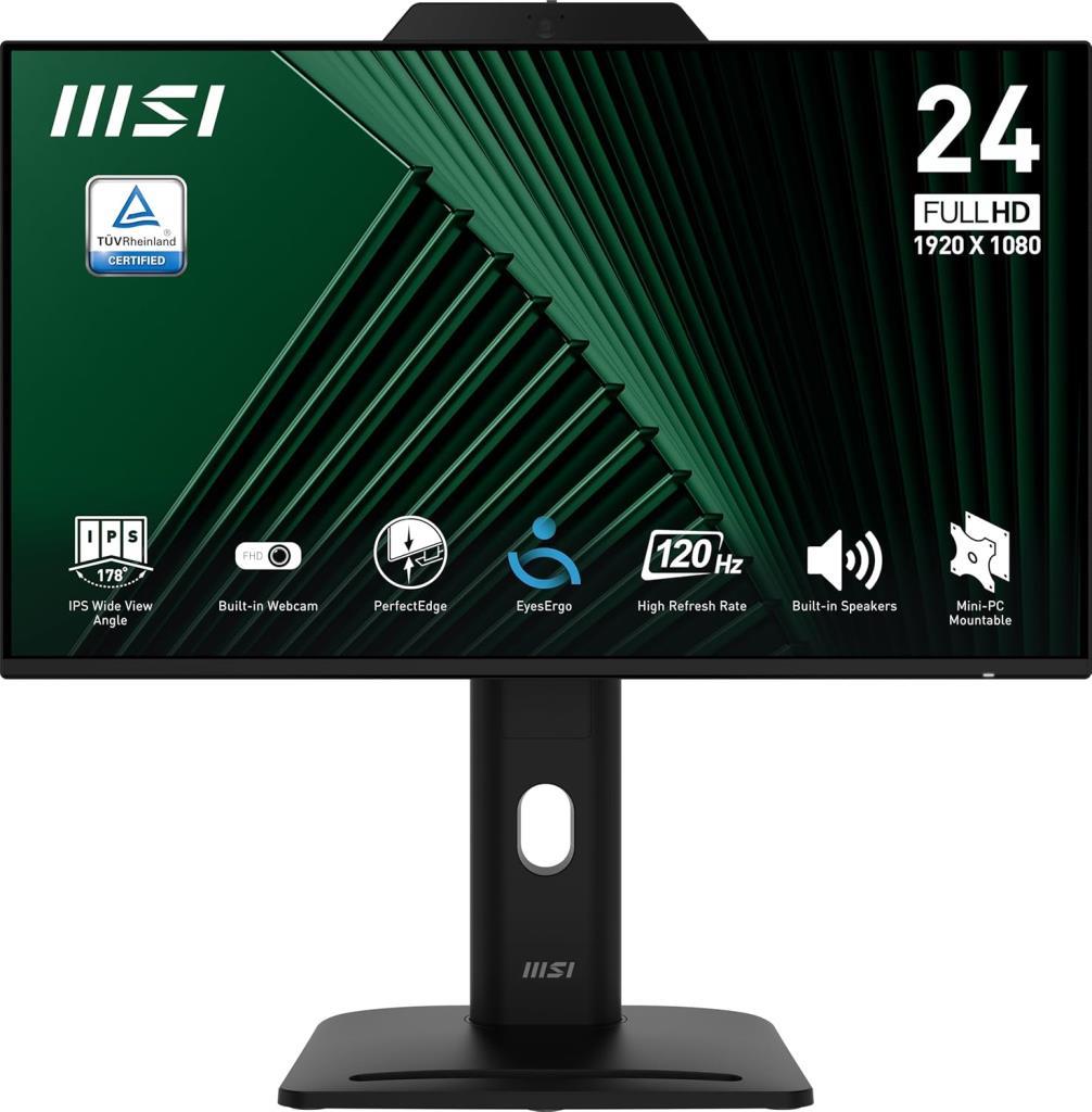 MSI Pro MP242PMG 23.8" 1 ms Full HD Pivot IPS 120 Hz Monitör Teşhir