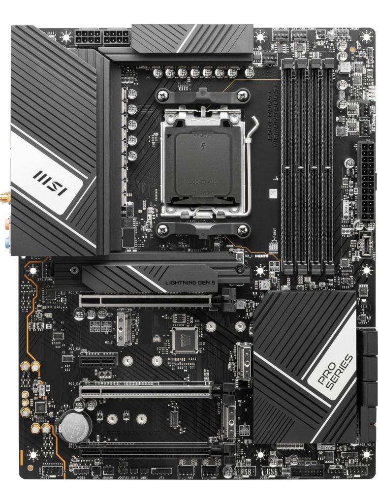 MSI Pro X670-P Wi-Fi AMD AM5 DDR5 ATX Anakart Teşhir