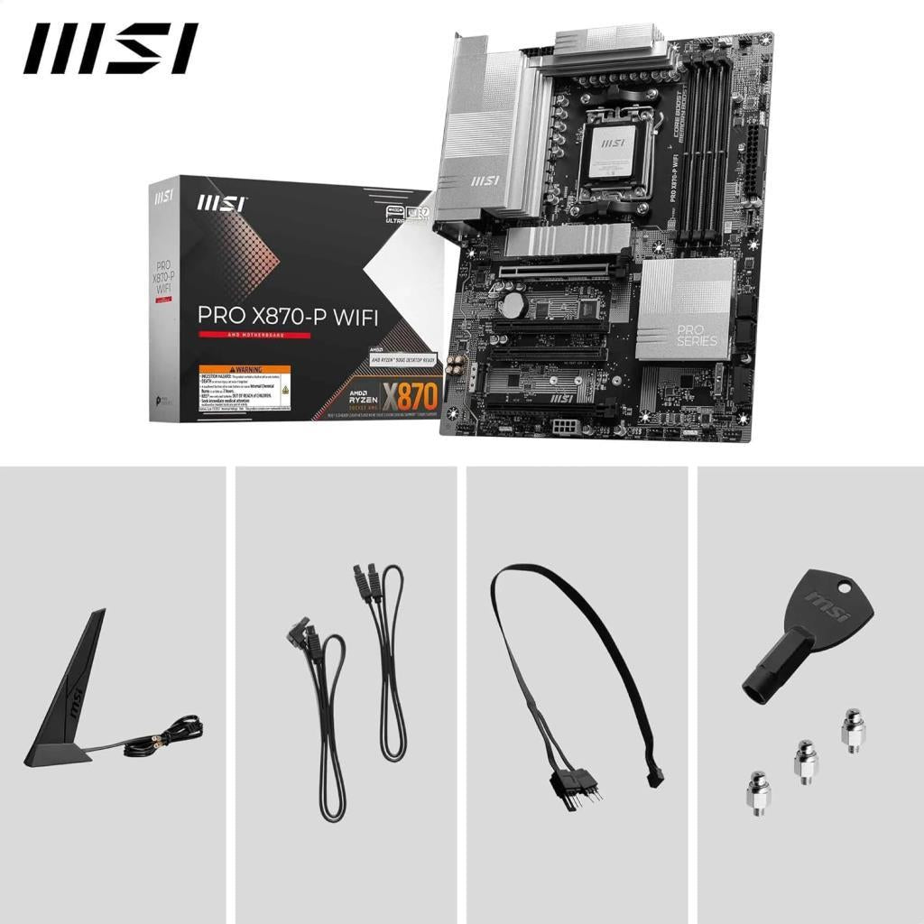 MSI Pro X870-P Wi-Fi AMD AM5 DDR5 ATX Anakart
