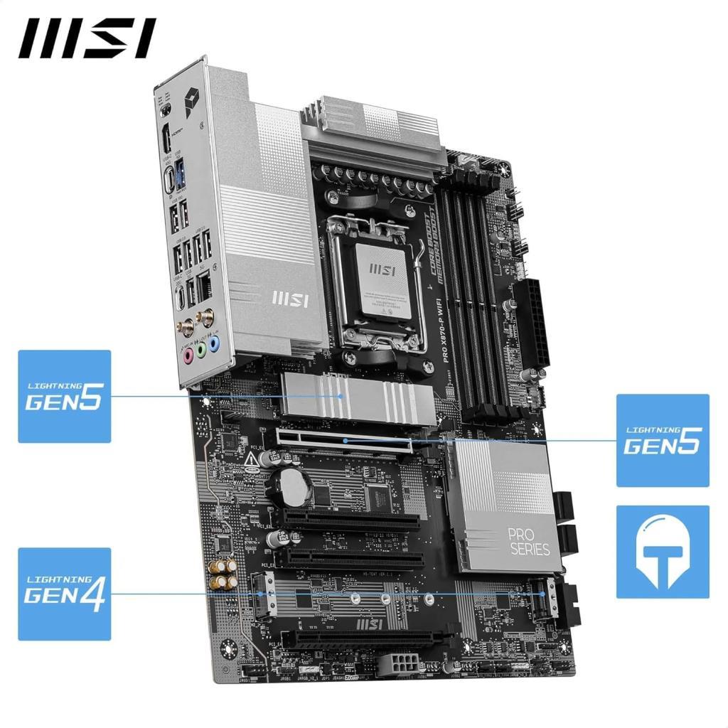 MSI Pro X870-P Wi-Fi AMD AM5 DDR5 ATX Anakart