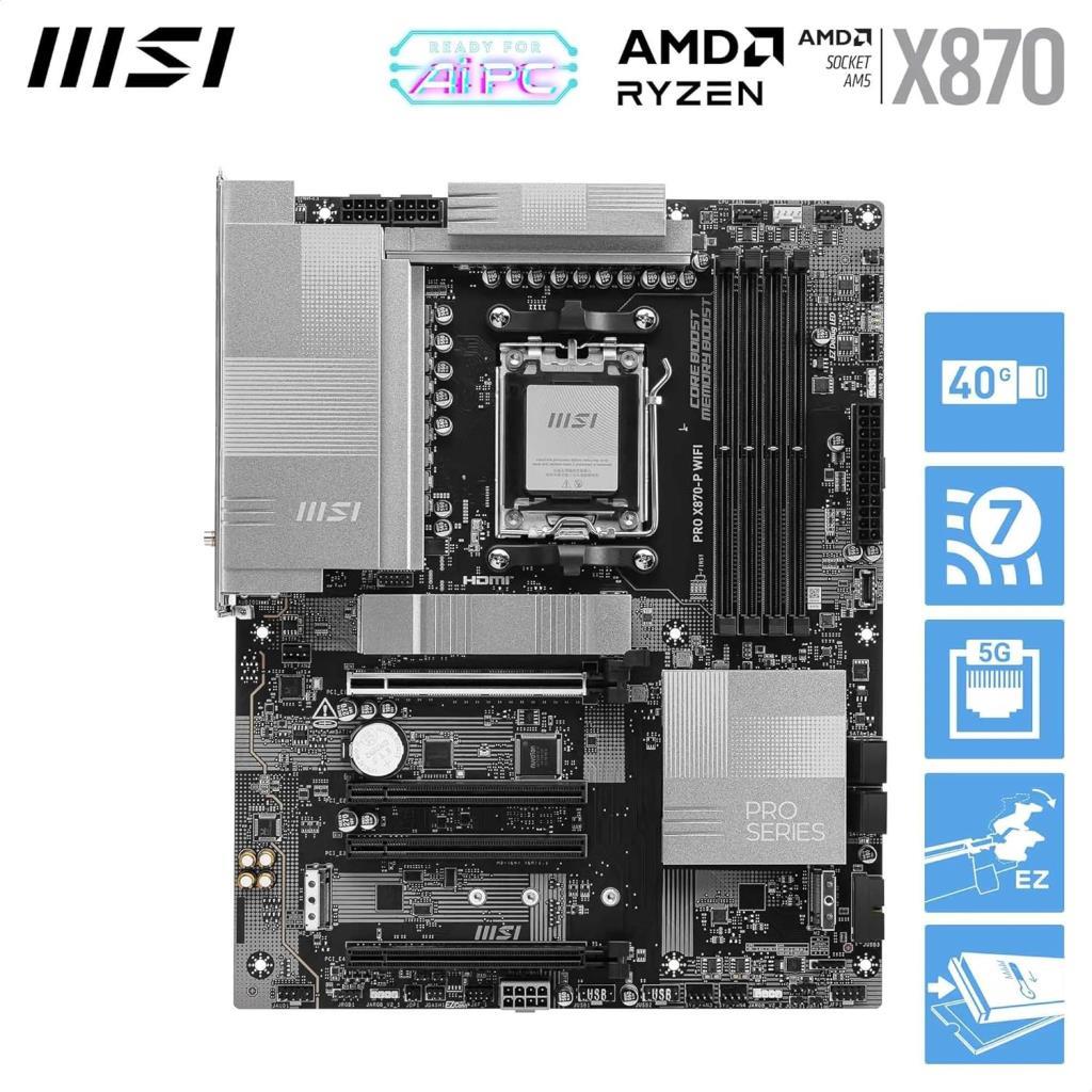 MSI Pro X870-P Wi-Fi AMD AM5 DDR5 ATX Anakart