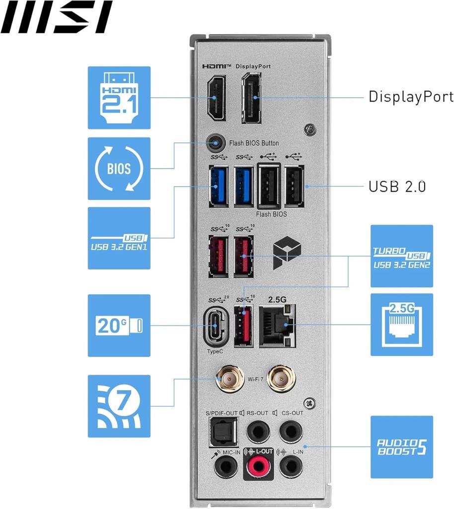 MSI Pro Z790-A Max Wi-Fi Intel LGA1700 DDR5 ATX Anakart Outlet
