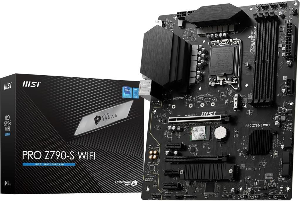 MSI Pro Z790-S Wi-Fi Intel LGA1700 DDR5 ATX Anakart - OUTLET