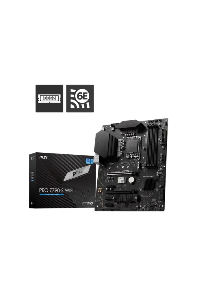 MSI Pro Z790-S Wi-Fi Intel LGA1700 DDR5 ATX Anakart Outlet