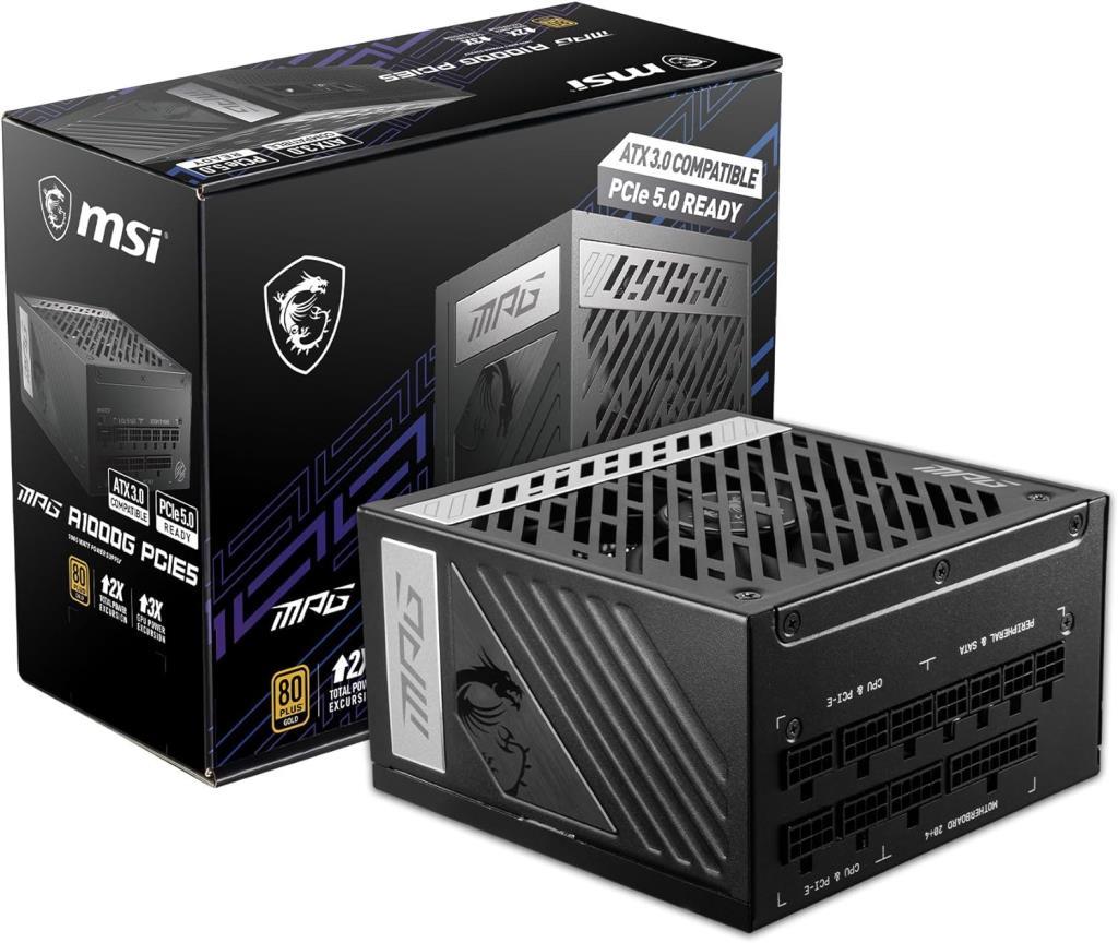 MSI MPG A1000G 1000 W Power Supply - TEŞHİR