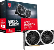 MSI RX 7600 Mech 2X Classic 8G OC 128 Bit GDDR6 8 GB Ekran Kartı Teşhir