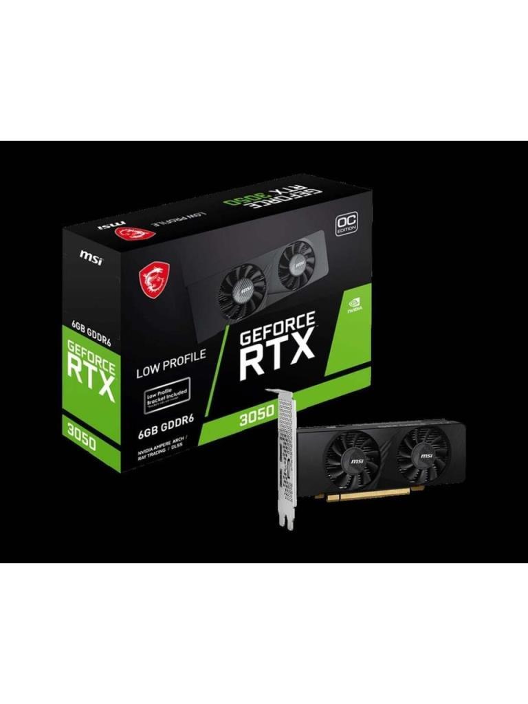 MSI RTX 3050 LP 6G OC 96 Bit GDDR6 6 GB Ekran Kartı Outlet