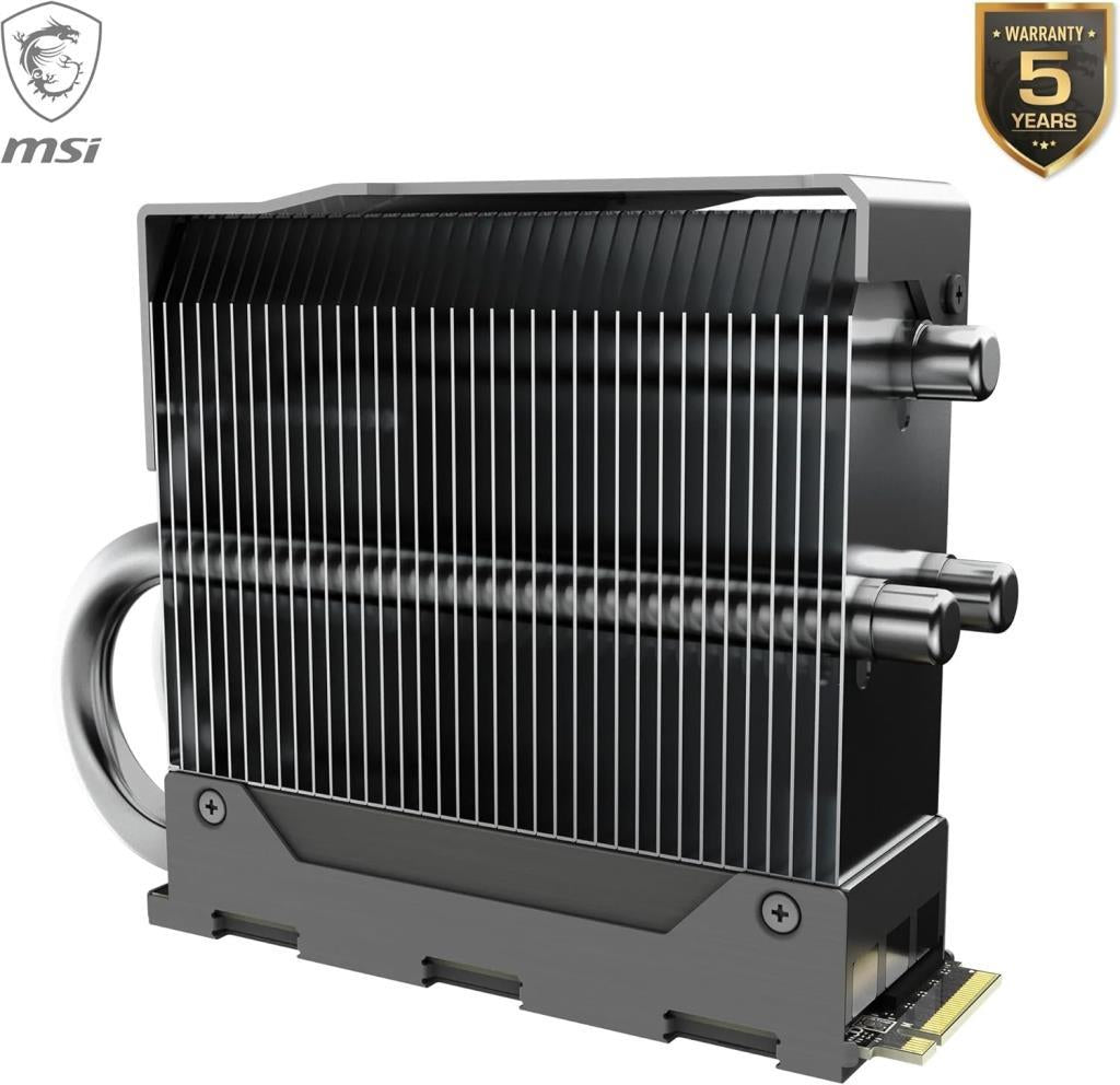 MSI Spatium M570 Pro PCI-Express 5.0 2 TB M.2 SSD with Frozr Cooler