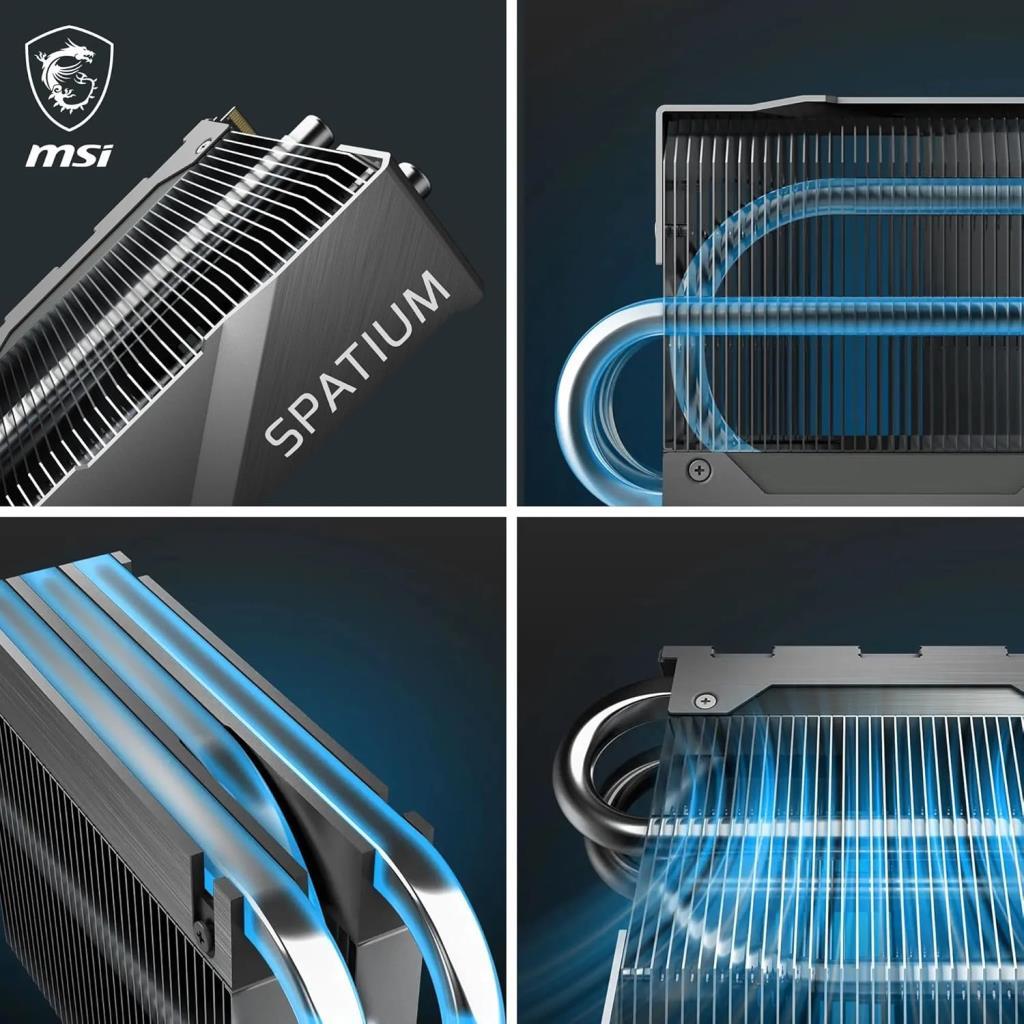 MSI Spatium M570 Pro PCI-Express 5.0 2 TB M.2 SSD with Frozr Cooler