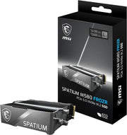 MSI Spatium M580 FROZR Soğutuculu PCI-Express 5.0 4 TB M.2 SSD - OUTLET