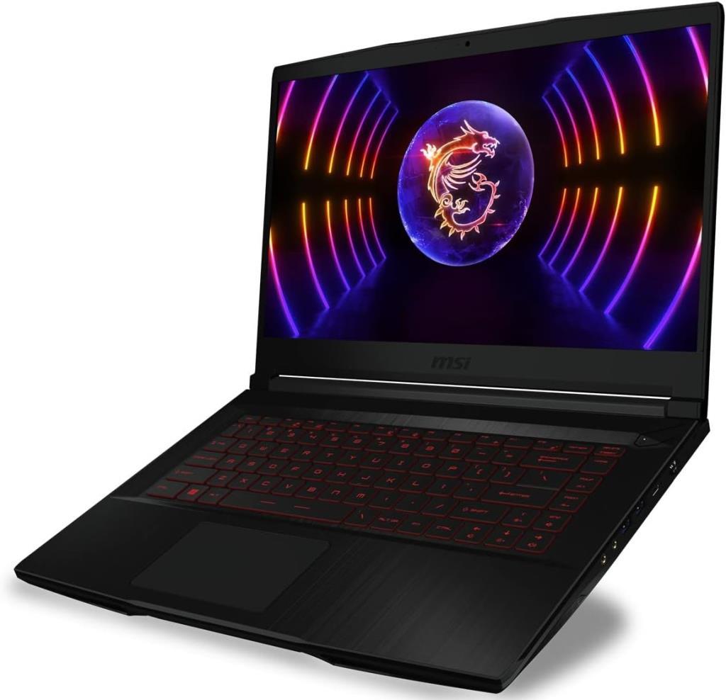 MSI Thin GF63 12UC-877XTR i5-12450H 16 GB 512 GB SSD RTX3050 15.6" Full HD Gaming Laptop
