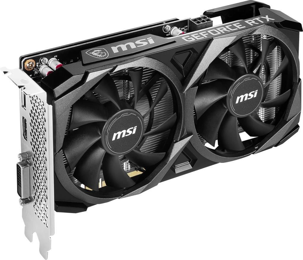 MSI RTX 3050 Ventus 2X XS 8G OC GDDR6 128 Bit 8 GB Ekran Kartı Outlet