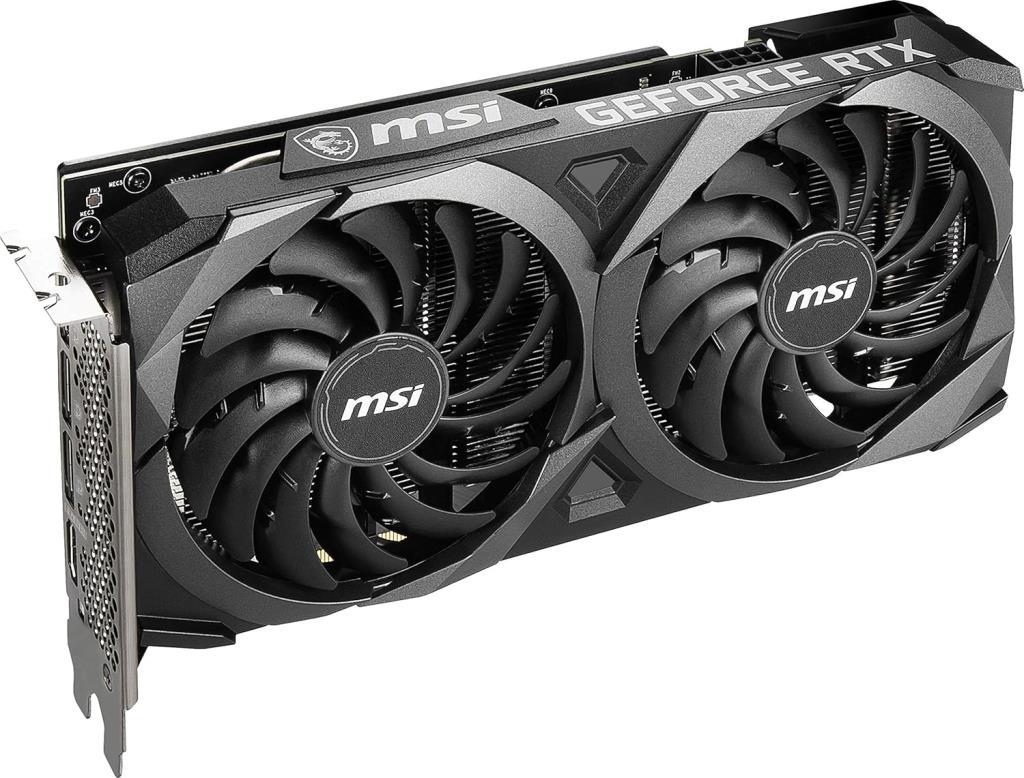 MSI RTX 3060 Ventus 2X 12G OC 192 Bit GDDR6 12 GB Graphics Card - Outlet