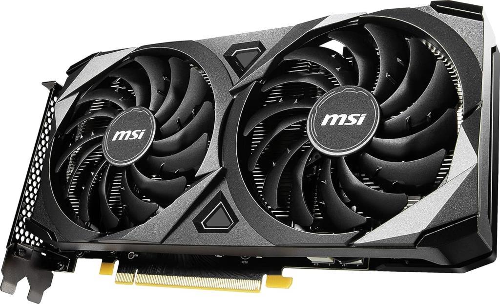 MSI RTX 3060 Ventus 2X 12G OC 192 Bit GDDR6 12 GB Graphics Card - Outlet