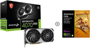 MSI RTX 4070 Super Ventus 2X OC 192 Bit GDDR6X 12 GB Graphics Card 