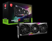 MSI RTX 4090 Gaming X Trio 24G 384 Bit GDDR6X 24 GB Ekran Kartı - TESHİR