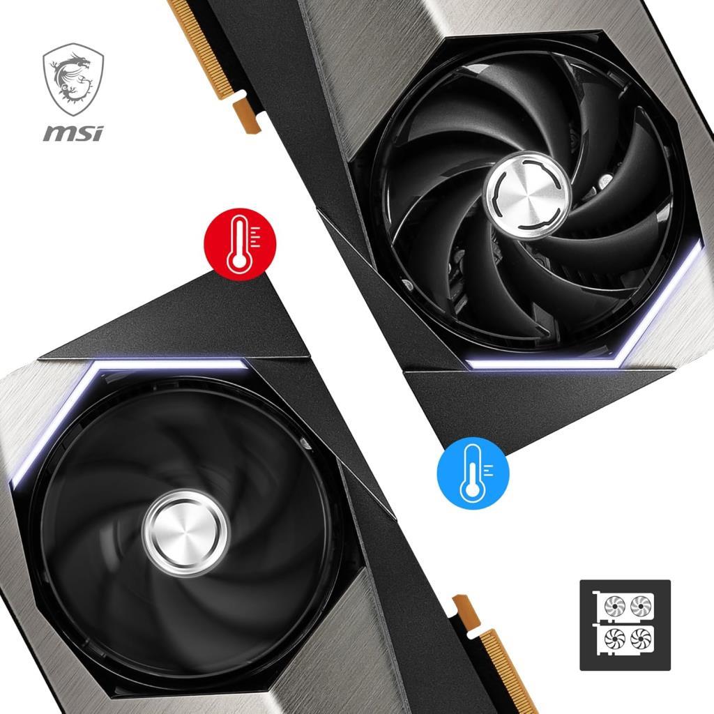 MSI RTX 4090 Suprim Liquid X 24G 384 Bit GDDR6X 24 GB Ekran Kartı Outlet