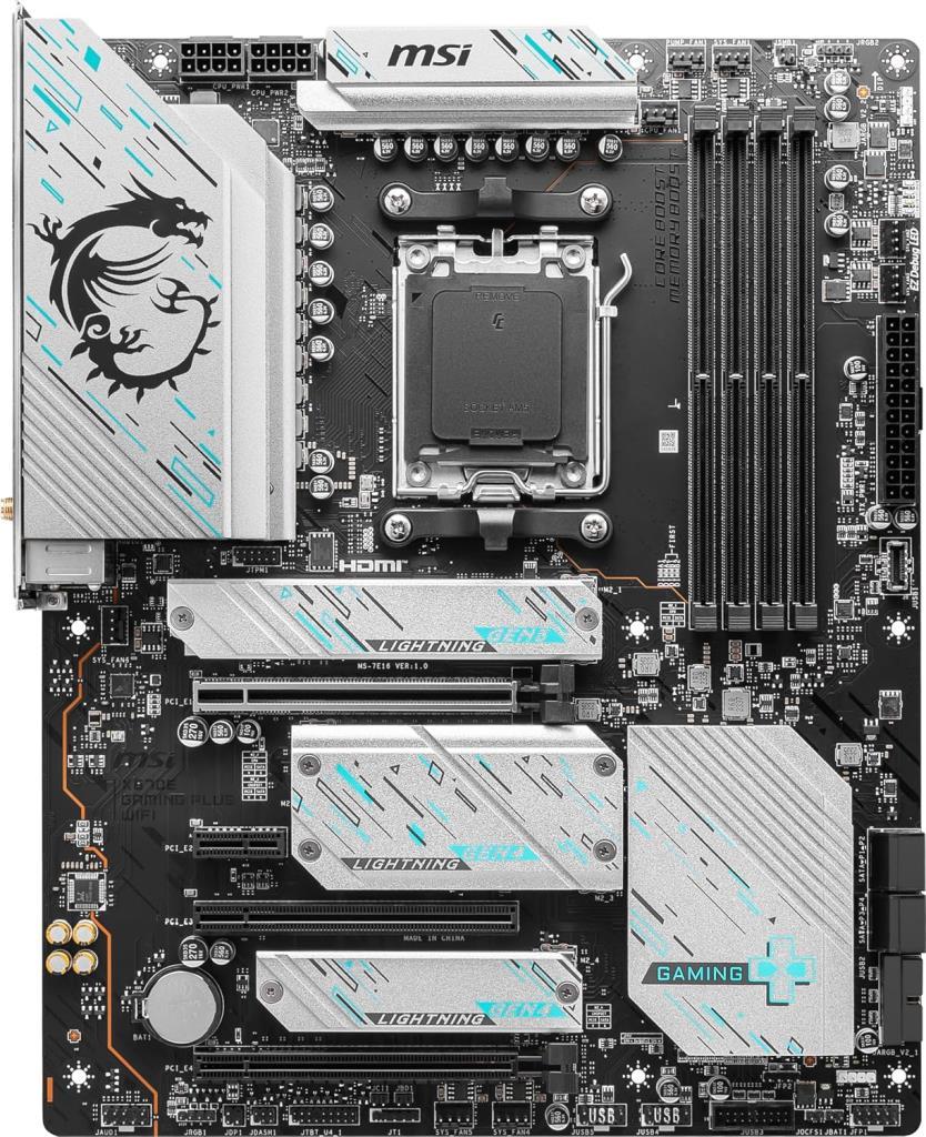 MSI X670E Gaming Plus Wi-Fi AMD AM5 DDR5 ATX Anakart - OUTLET